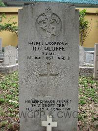 Hong Kong Cemetery - Olliffe, Henry George